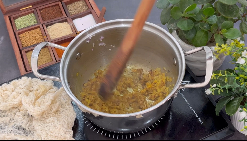 Saute the Vegetables